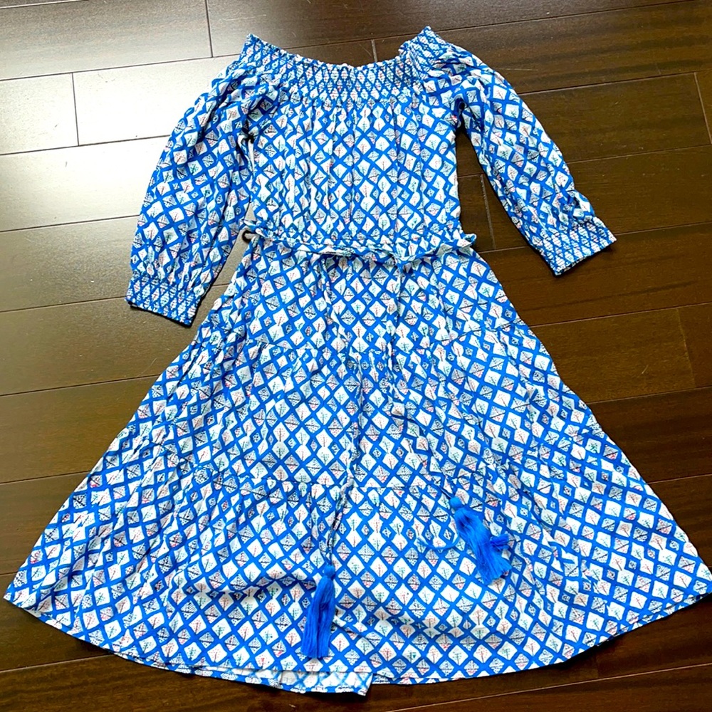 Roberta Roller Rabbit Off the Shoulder Dress S